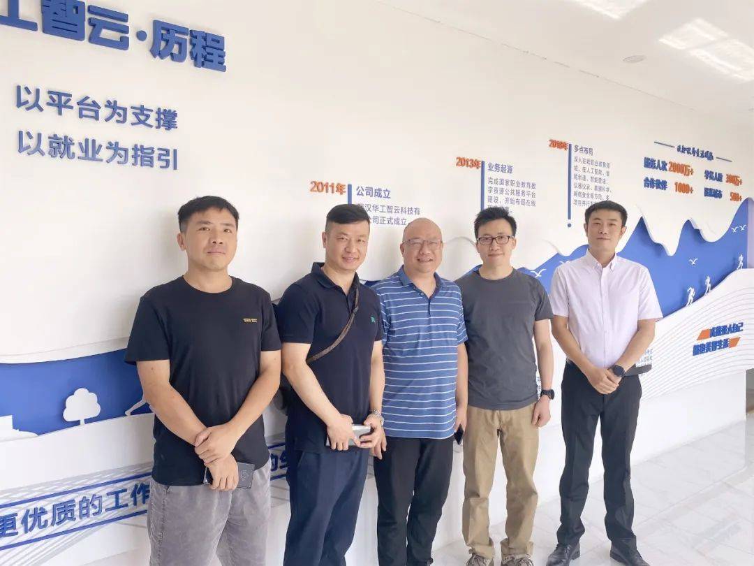 浙江易传识网络科技总经理丁晖一行莅临OB视讯集团研讨考察 